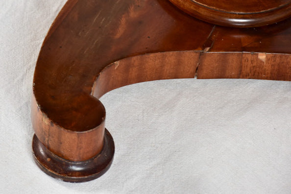 RESERVED BDT Antique French Restauration period round table