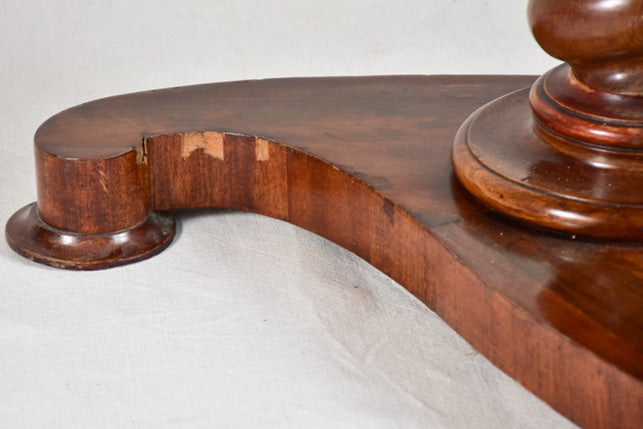 RESERVED BDT Antique French Restauration period round table