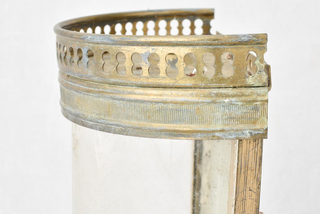 Pair of antique French curved sconces 9½"