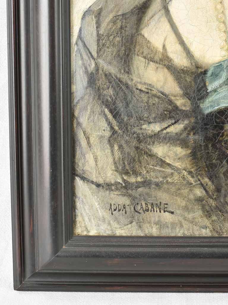 Portrait of a lady, Addat Cabane 37¾ x 32¼"