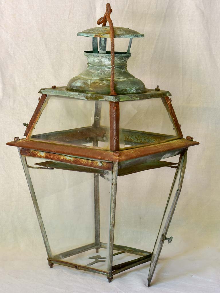 RESERVED Large 19th Century French lantern 27¼"