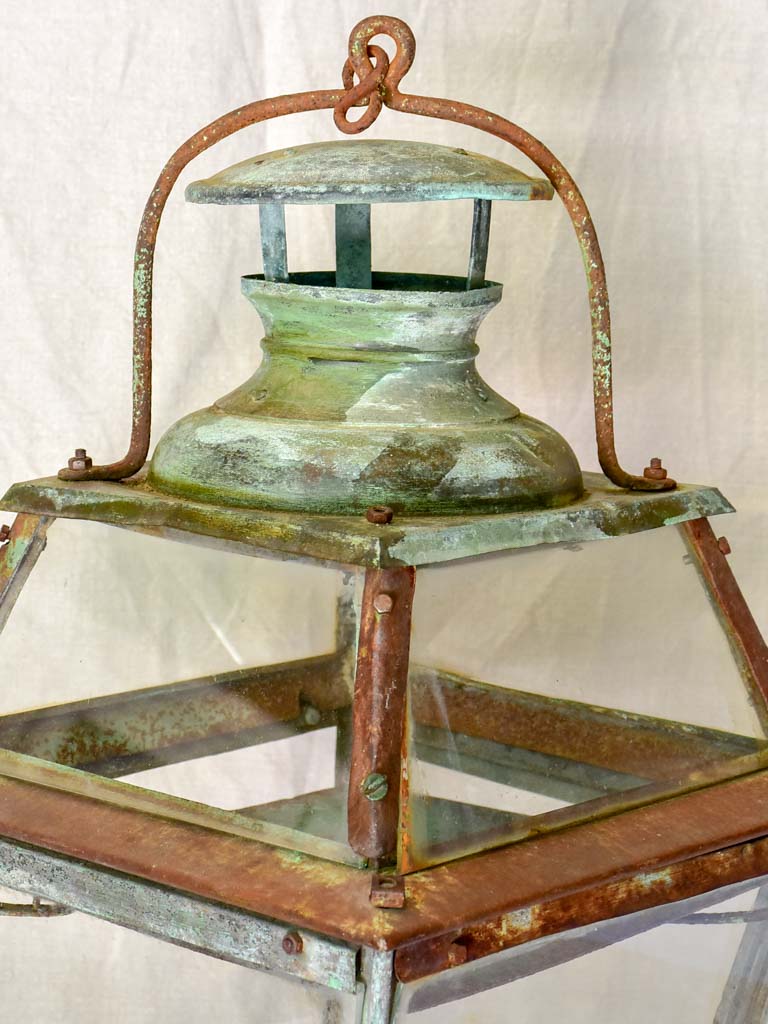 RESERVED Large 19th Century French lantern 27¼"
