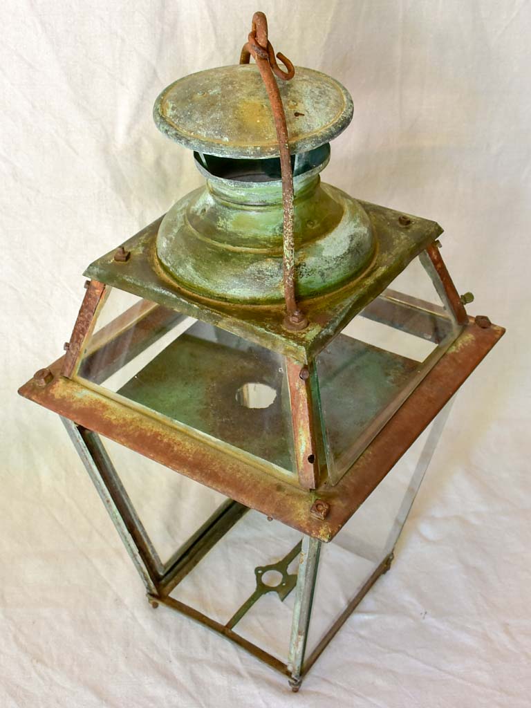 RESERVED Large 19th Century French lantern 27¼"