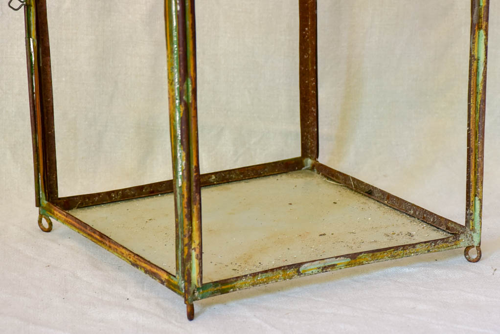 RESERVED Rustic 19th Century French lantern 15¾"