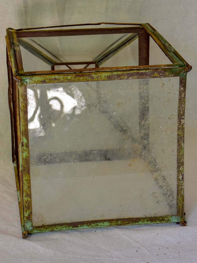 RESERVED Rustic 19th Century French lantern 15¾"