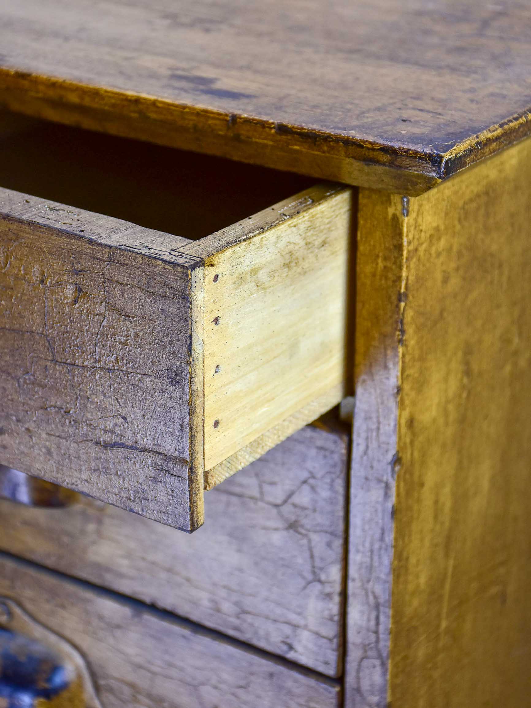 Antique French atelier drawers