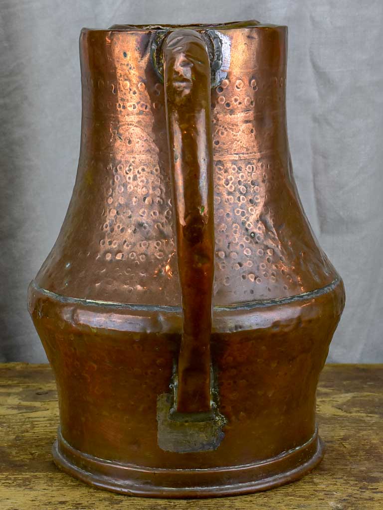 Copper watering can, late-18th to early-19th century