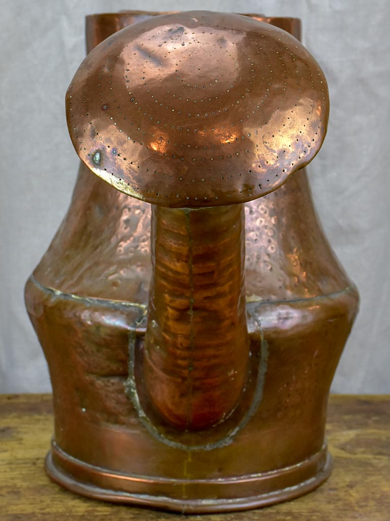 Copper watering can, late-18th to early-19th century
