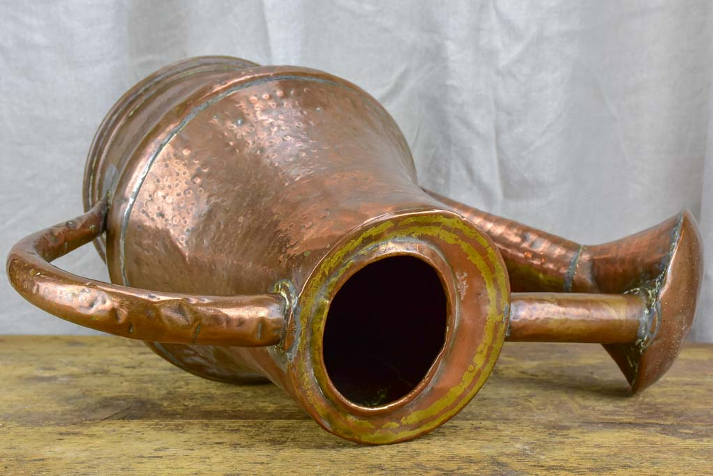 Copper watering can, late-18th to early-19th century
