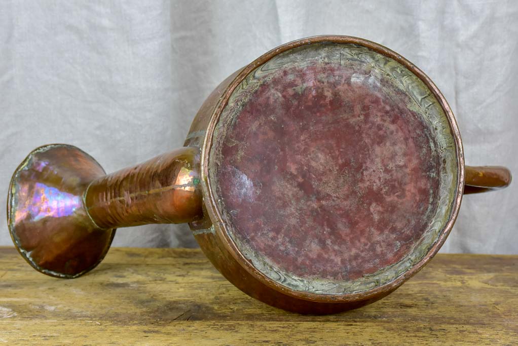 Copper watering can, late-18th to early-19th century