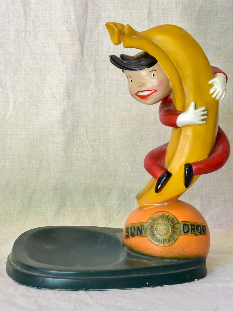 1970's plaster advertising display - Sun Drop