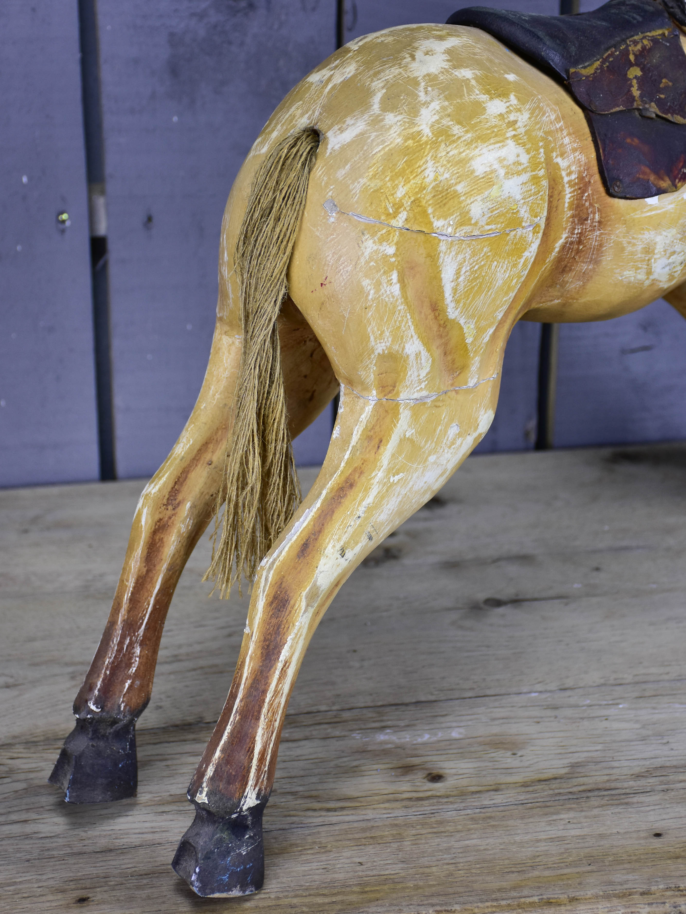 Antique French toy horse