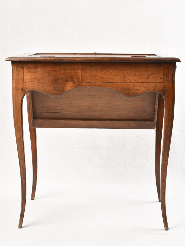 Petite Louis XV style roll back desk