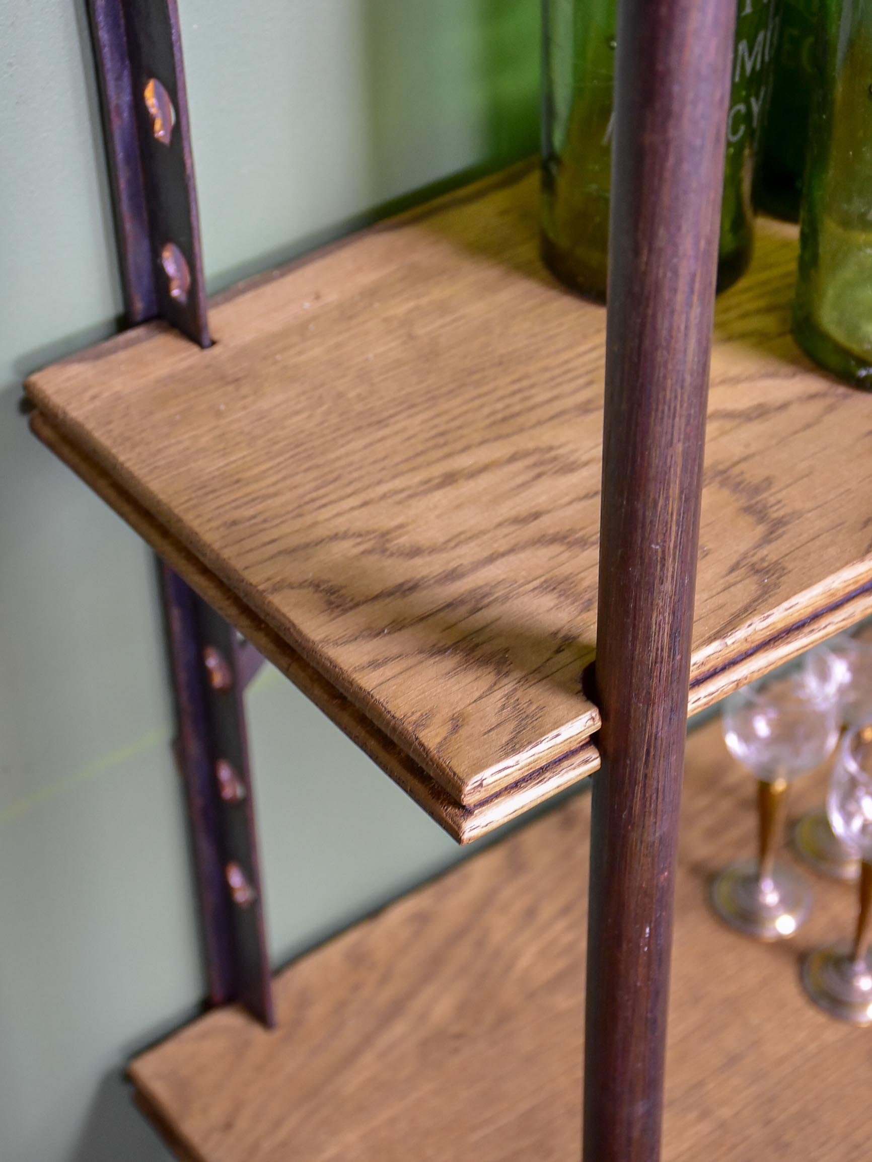 Antique French industrial shelving unit - Theodor Scherf, Paris