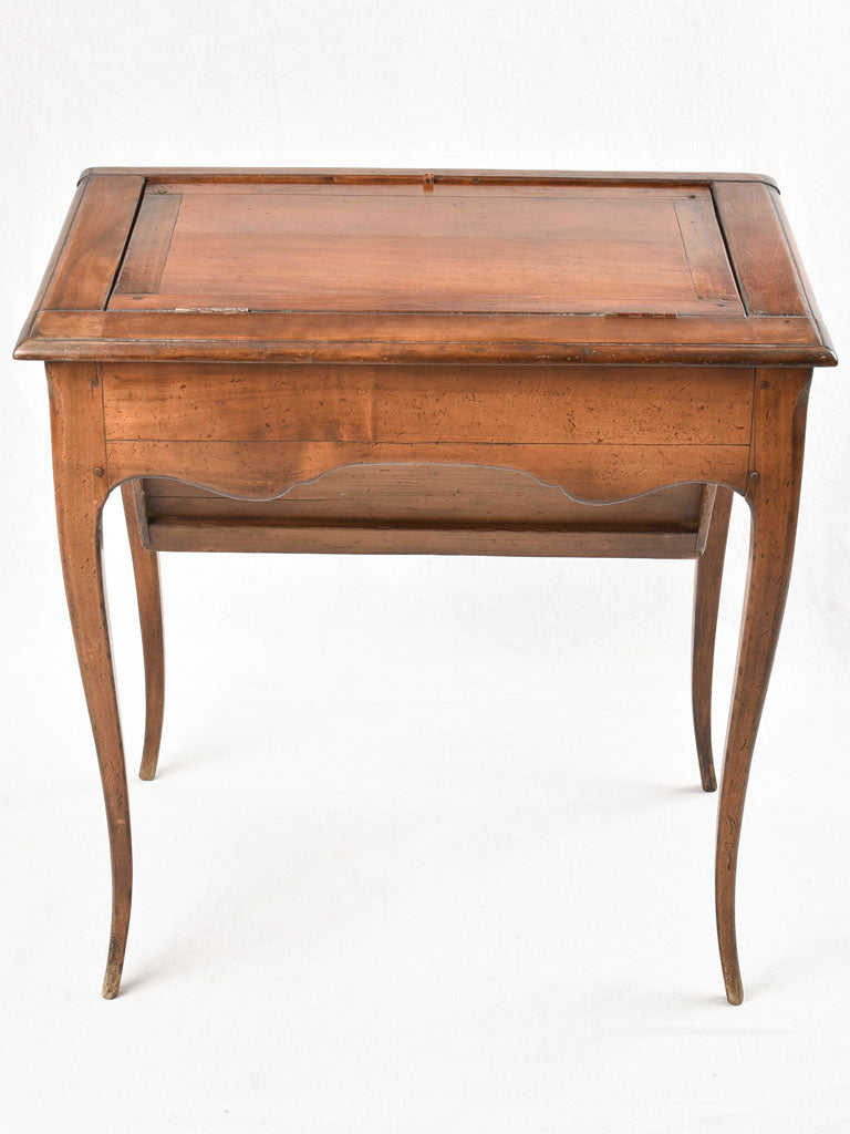 Petite Louis XV style roll back desk