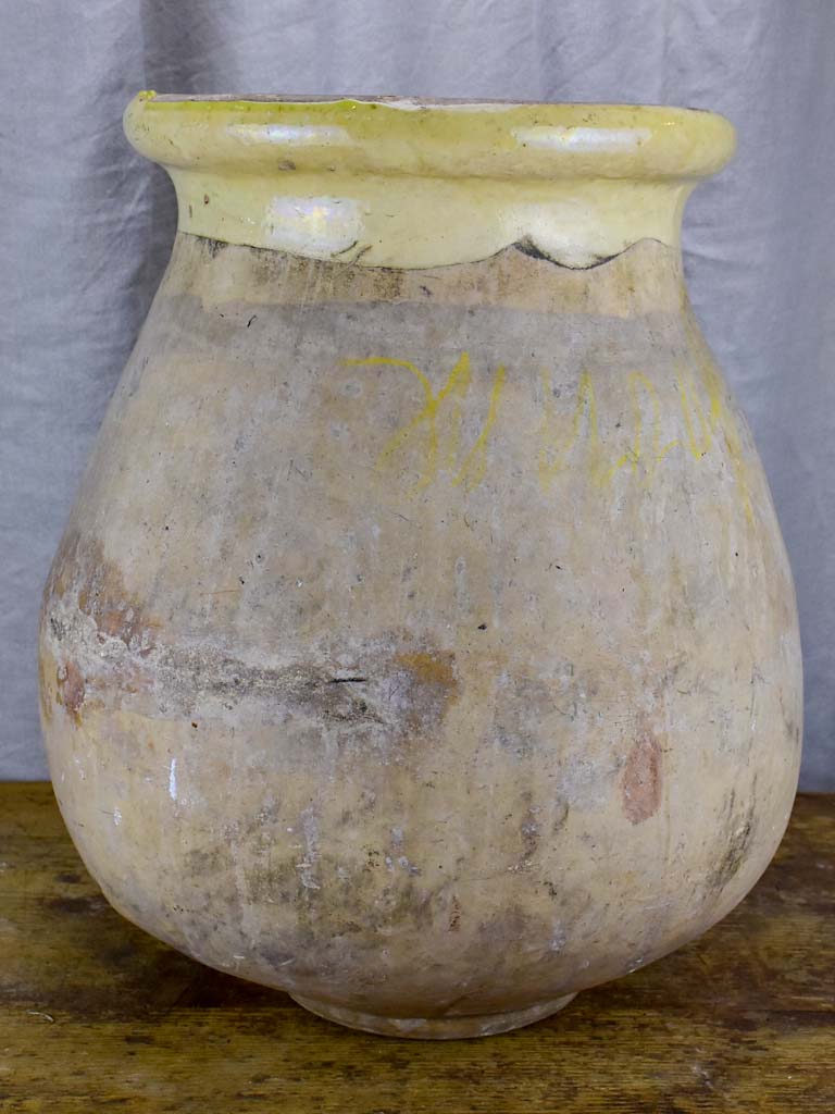 Small 19th Century Biot jar - French olive jar 20¾"