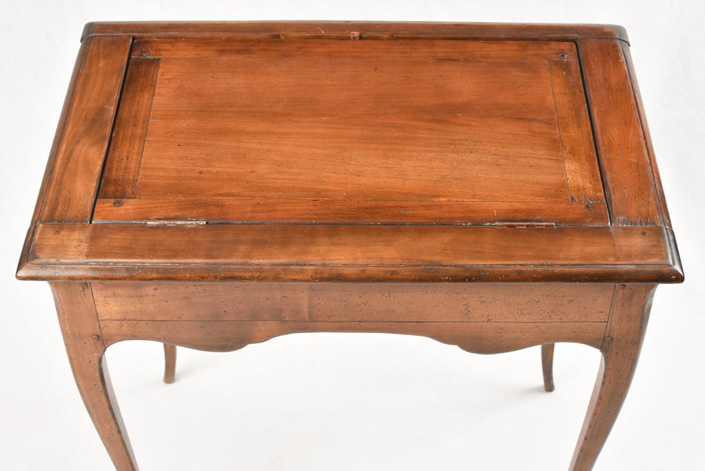 Petite Louis XV style roll back desk