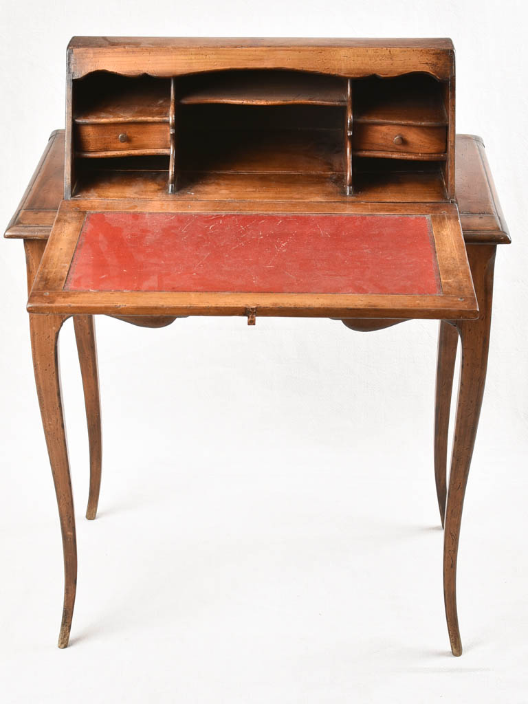 Petite Louis XV style roll back desk