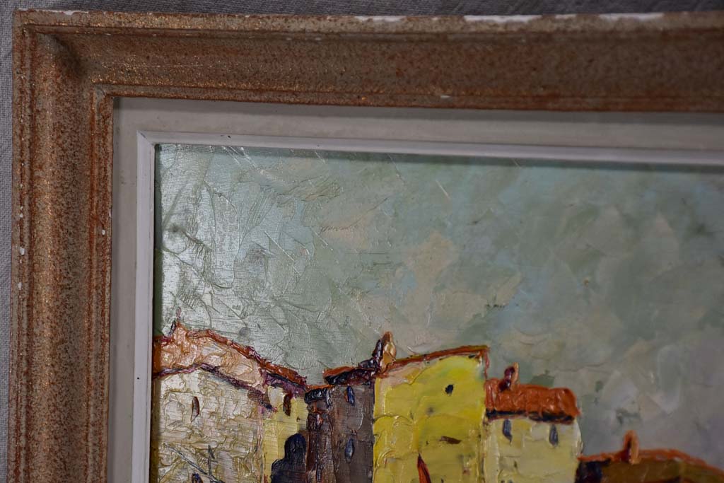 Early twentieth-century seascape - oil on board - Vincent Manago (1880–1936)