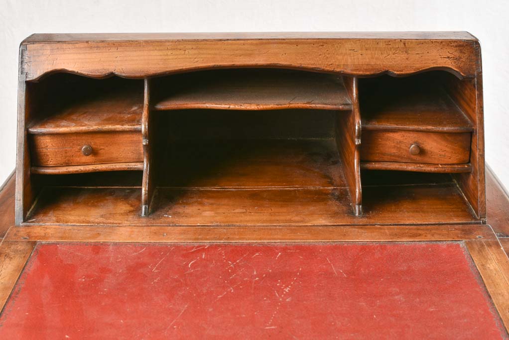 Petite Louis XV style roll back desk