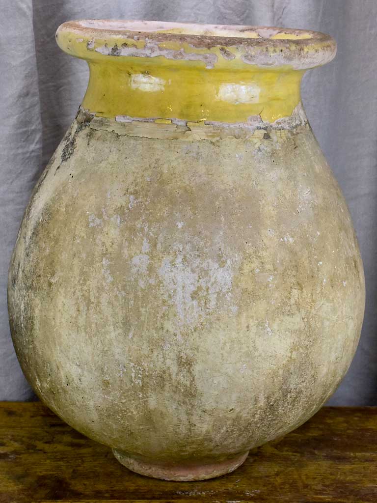 Mid-size 19th Century Biot jar - French olive jar 24"