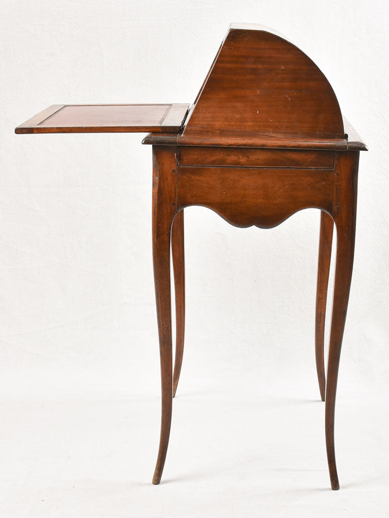 Petite Louis XV style roll back desk