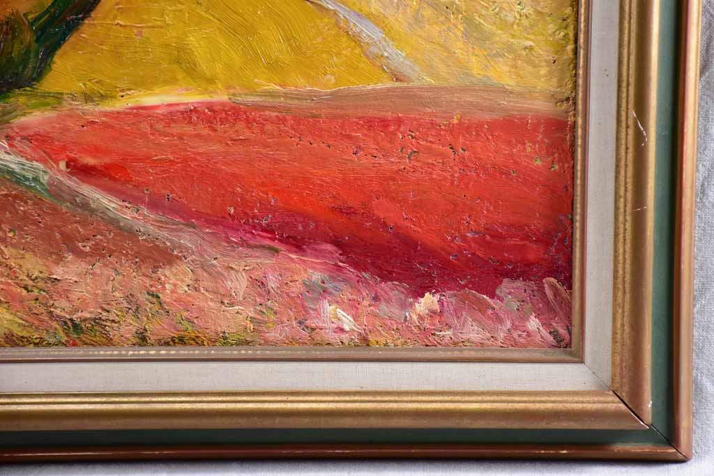 20th Century oil on canvas - Provence landscape - Anna Costa 23¼" x 29¼"
