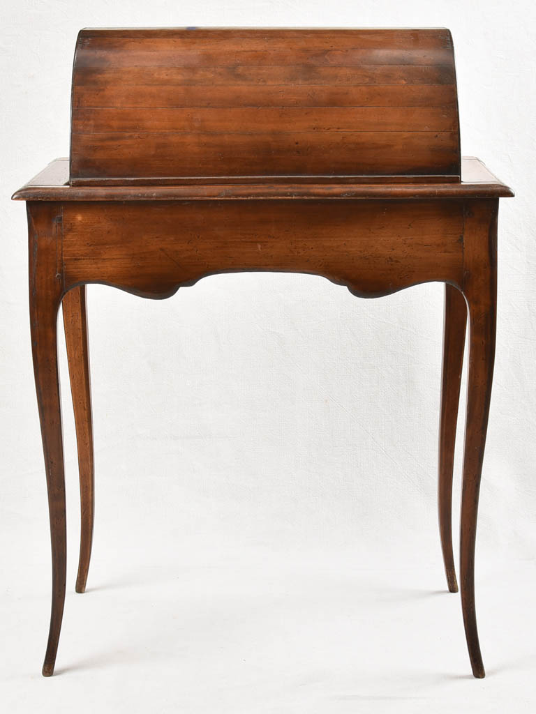 Petite Louis XV style roll back desk