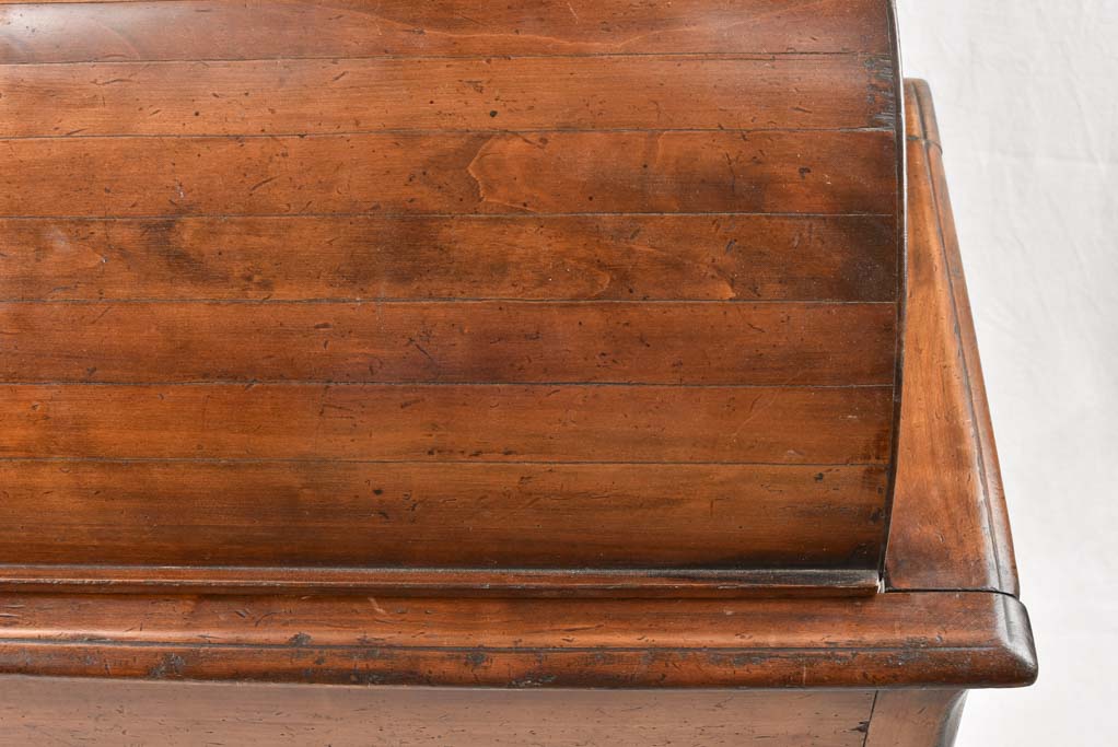 Petite Louis XV style roll back desk
