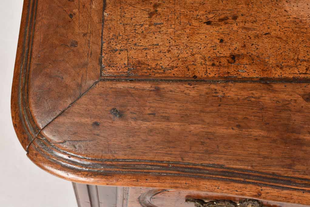 Louis XIV 3 drawer commode - walnut 36¼" wide