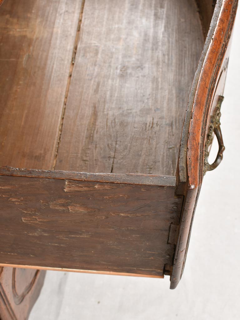 Louis XIV 3 drawer commode - walnut 36¼" wide