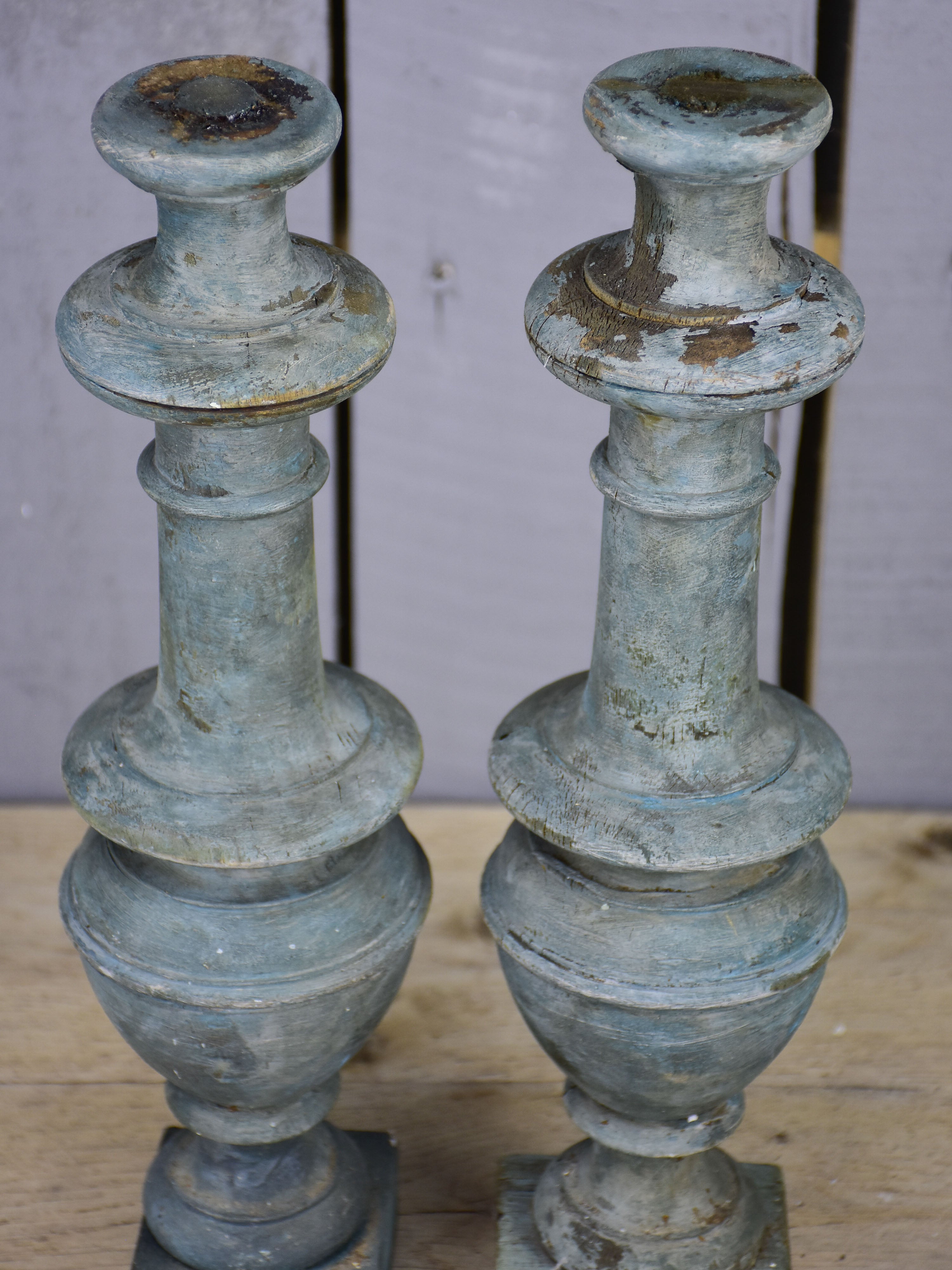 Artisan-made French candlesticks