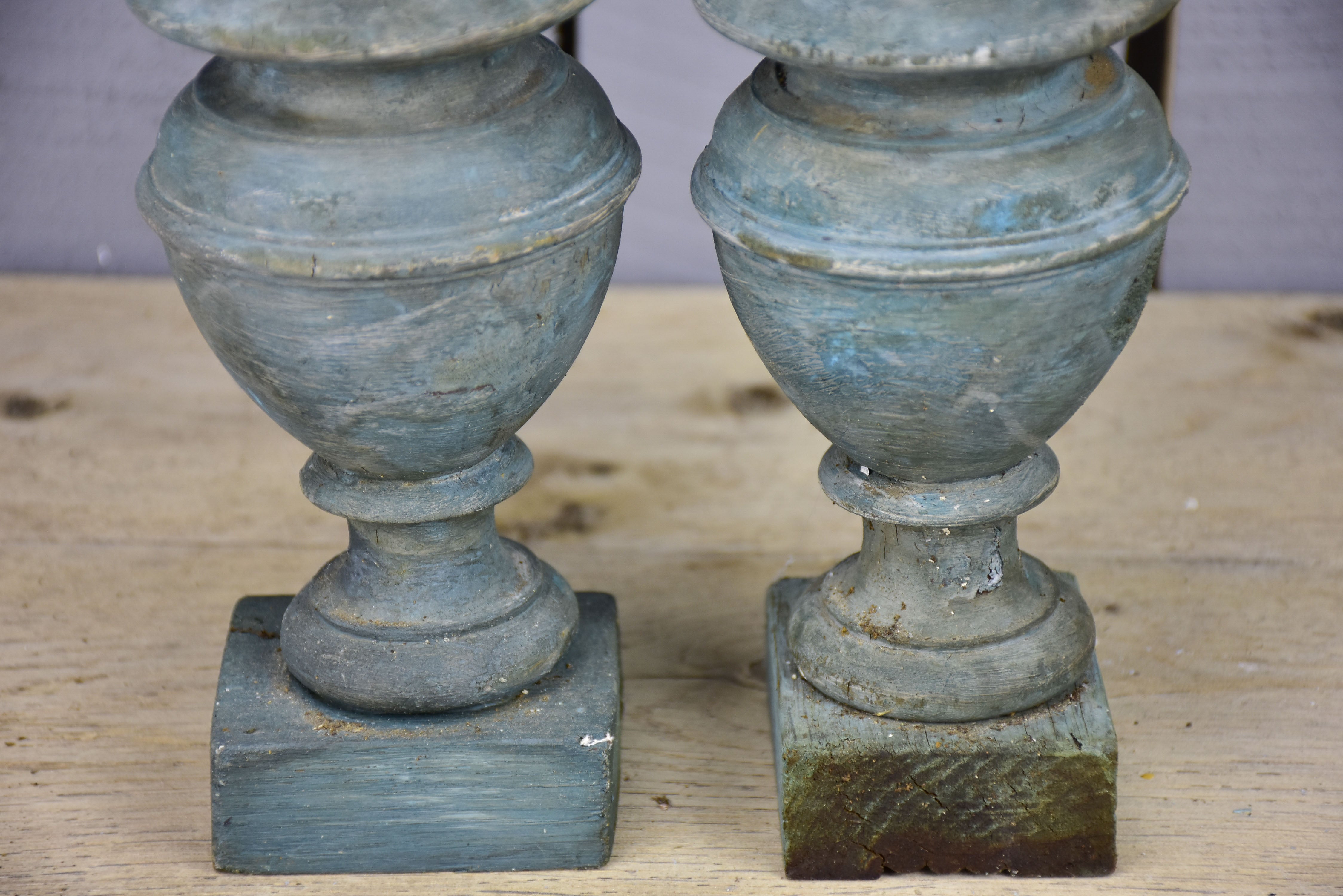 Artisan-made French candlesticks