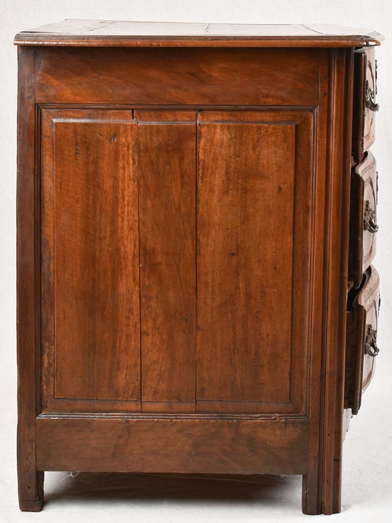 Louis XIV 3 drawer commode - walnut 36¼" wide