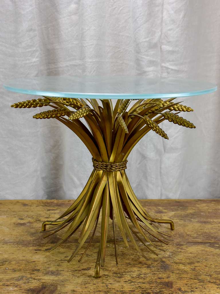 Pair of mid century wheatsheaf coffee tables - Coco Chanel