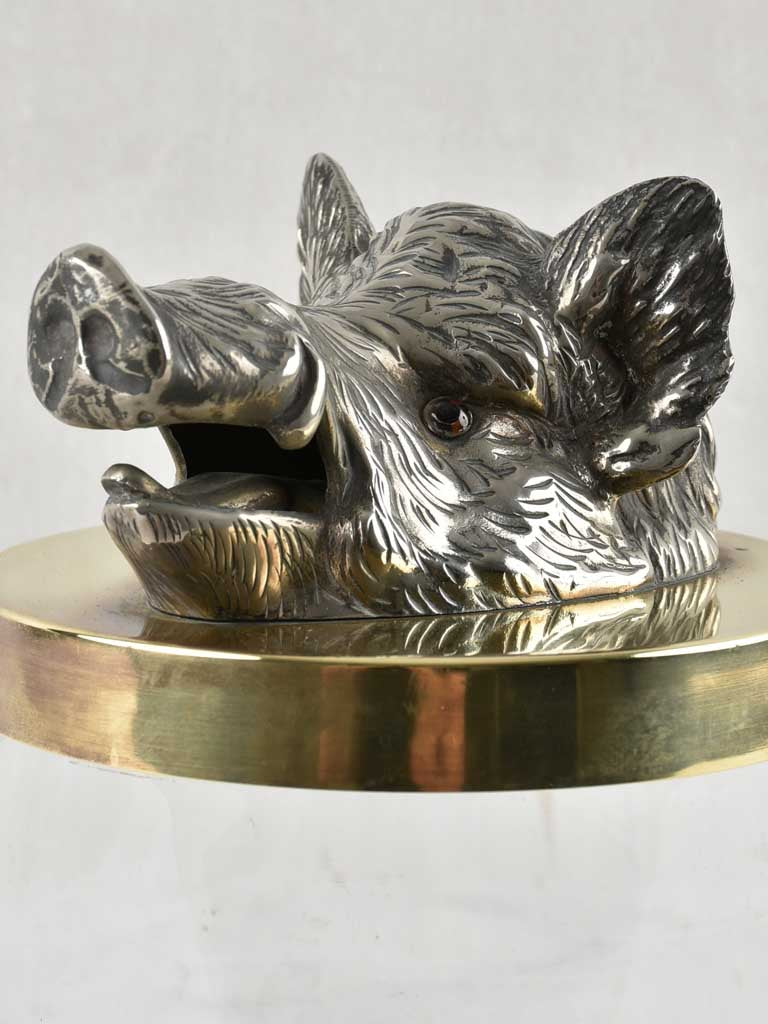 1930s lidded Ice bucket / container wild bore