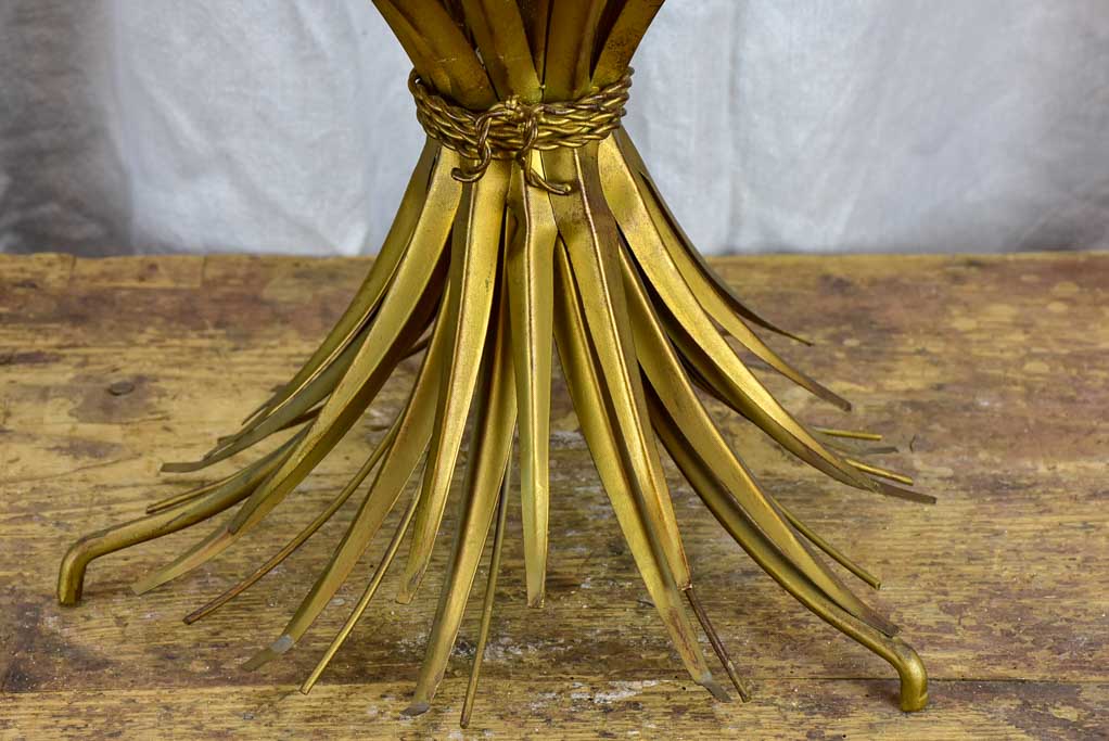 Pair of mid century wheatsheaf coffee tables - Coco Chanel