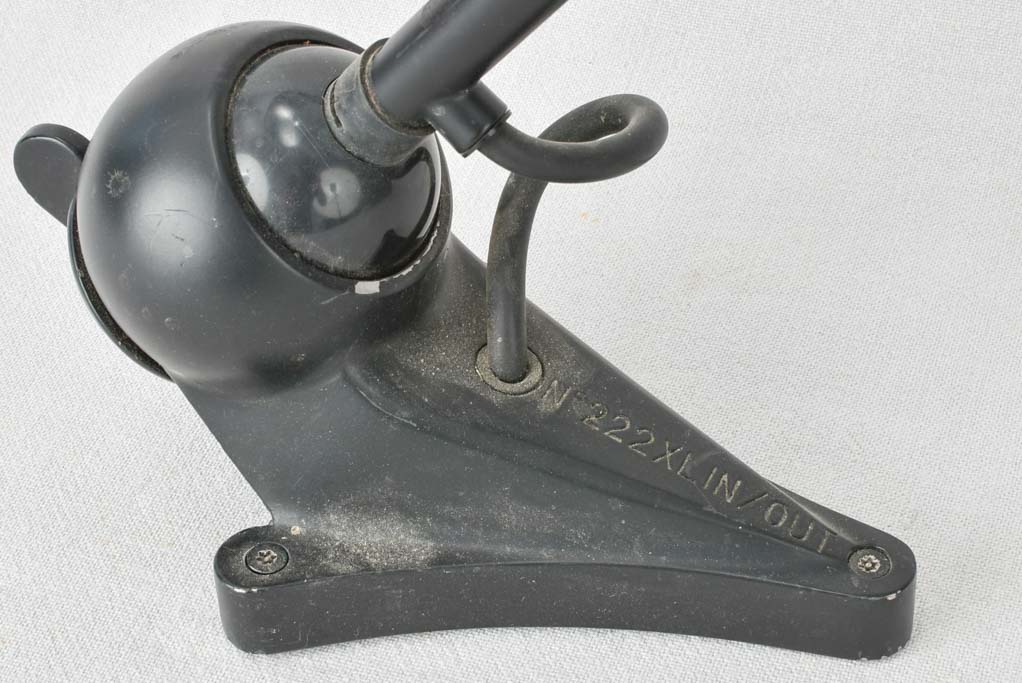 Adjustable feature in antique Gras Lamp