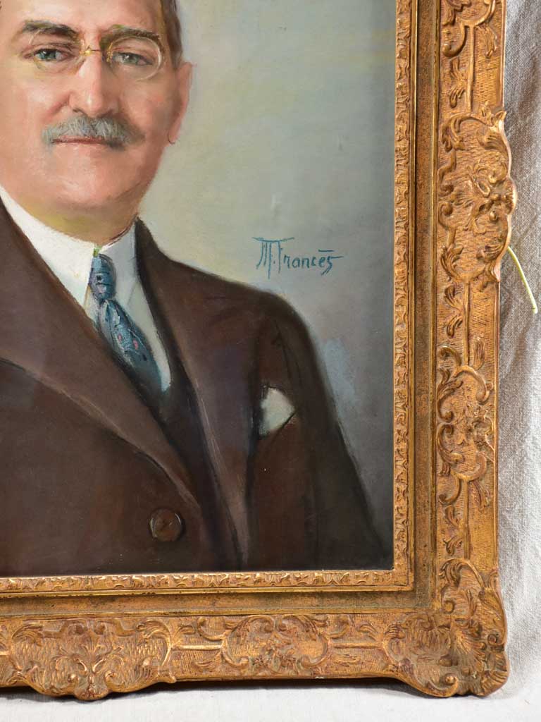 Mathilde Frances's unique artistic style portrait