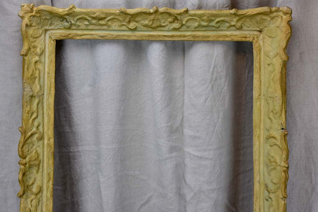 Napoleon III papier mache frame 20" x 24¾"