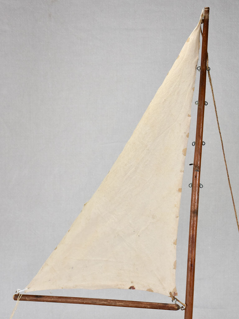 French toy sailing boat from the 1940s