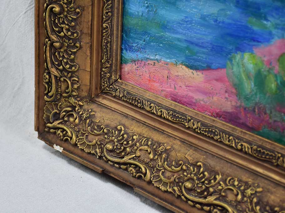Vibrant Costa Landscape Oil Artwork