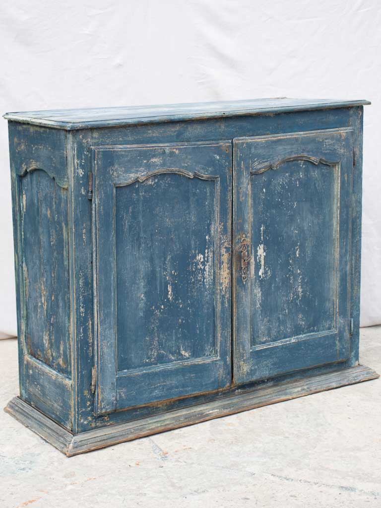 Louis XV buffet with navy blue patina