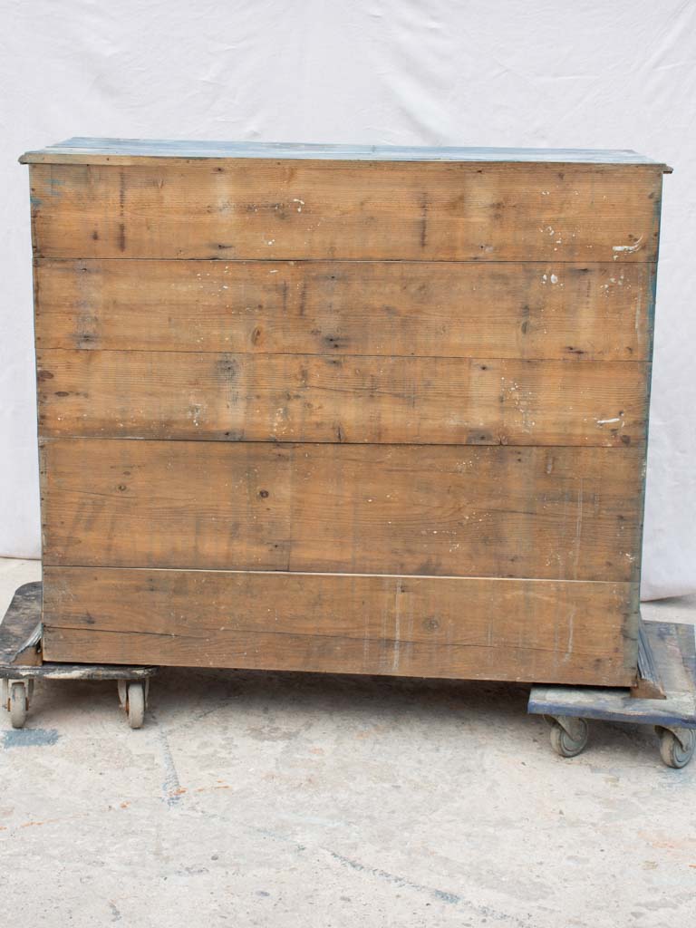 Louis XV buffet with navy blue patina