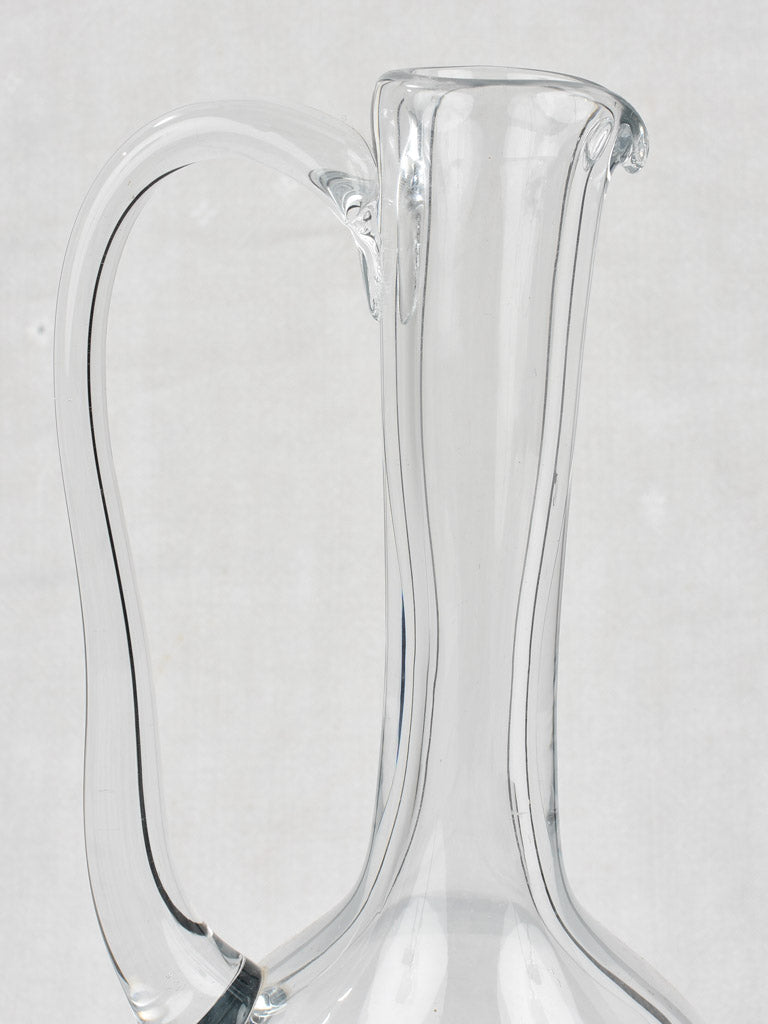 Exquisite old-world blown glass container