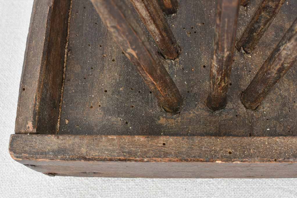 Antique French rabbit feeder 18½"