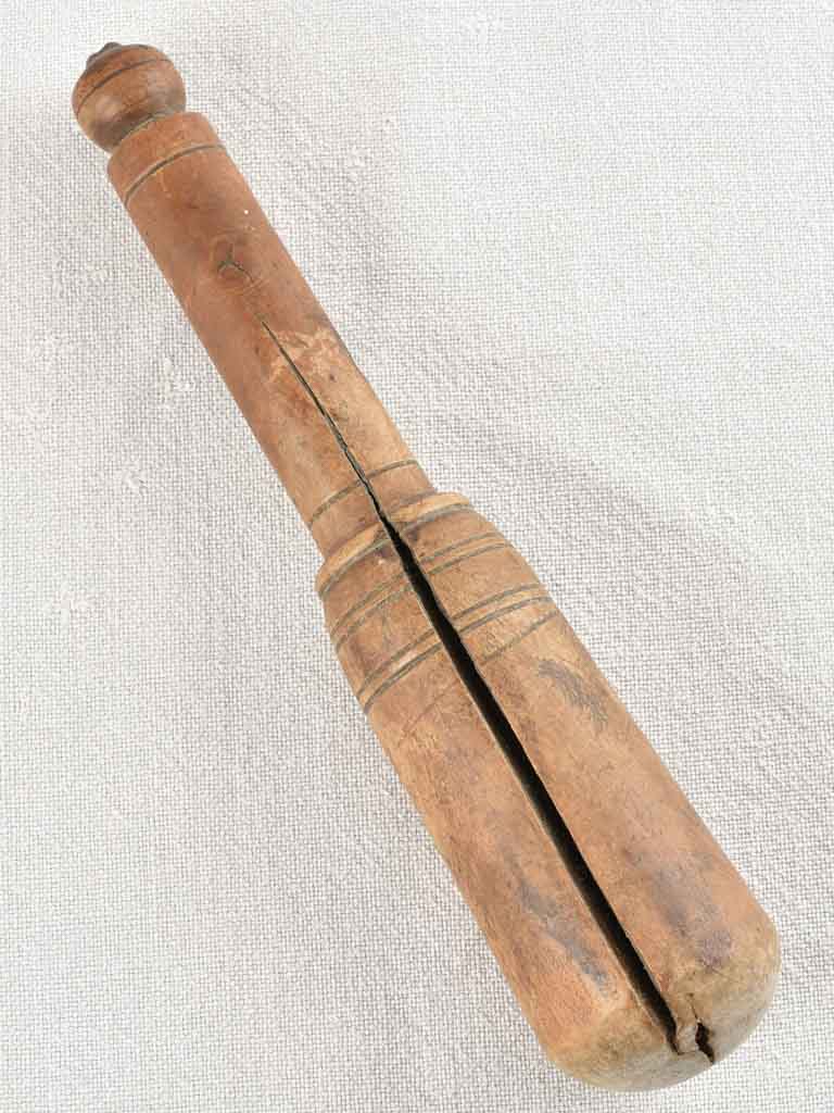 Late 19th century marble mortar and pestle 12¼"