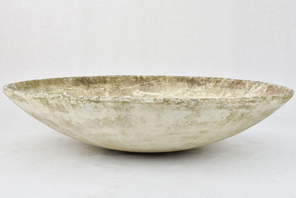 Very large Willy Guhl flying saucer planter 47¼"