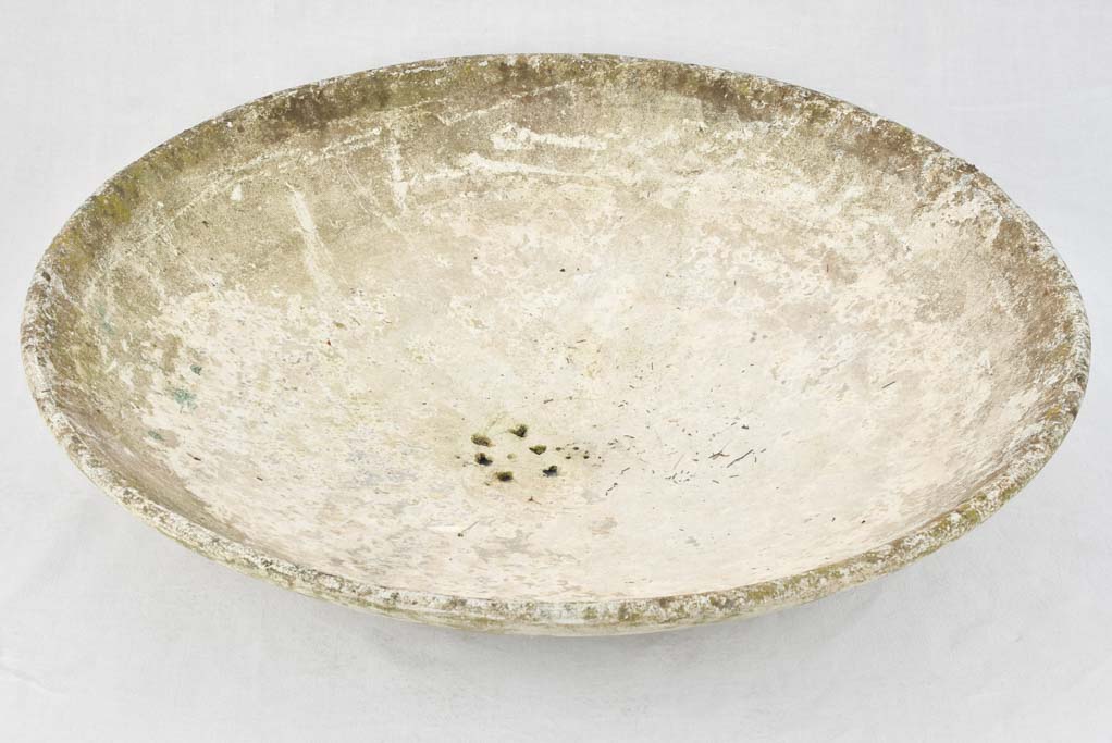 Very large Willy Guhl flying saucer planter 47¼"
