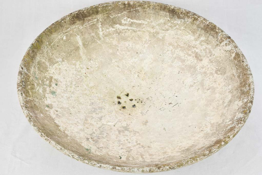 Very large Willy Guhl flying saucer planter 47¼"